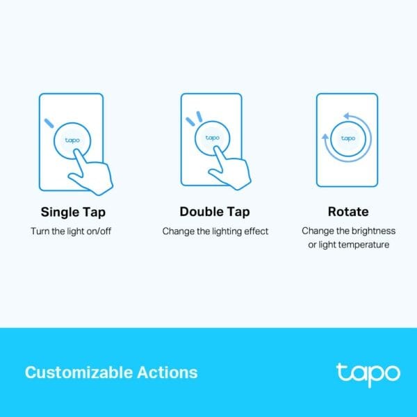tp link tapo s200d smart remote dimming switch