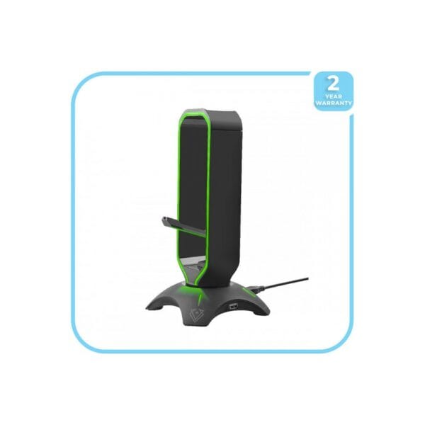 vertux extent multi purpose mouse bungee with headphone stand and usb hub