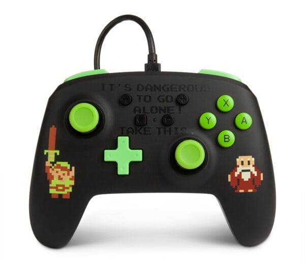 powera enhanced wired controller for nintendo switch zelda