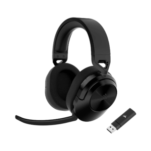 corsair hs55 wireless gaming headset carbon (0840006657866)