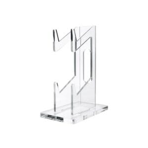 dual controller holder clear acrylic