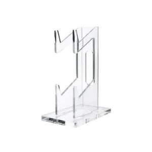 dual controller holder clear acrylic