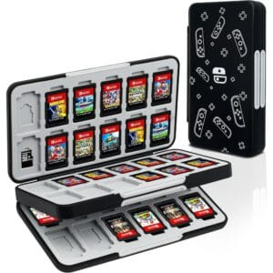 wonzir sw530 24 slot switch game case for nintendo switch