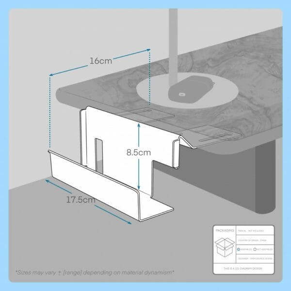 samdi console dock support stand sd 042 3