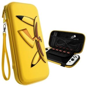 pokemon nintendo switch oled pikachu case