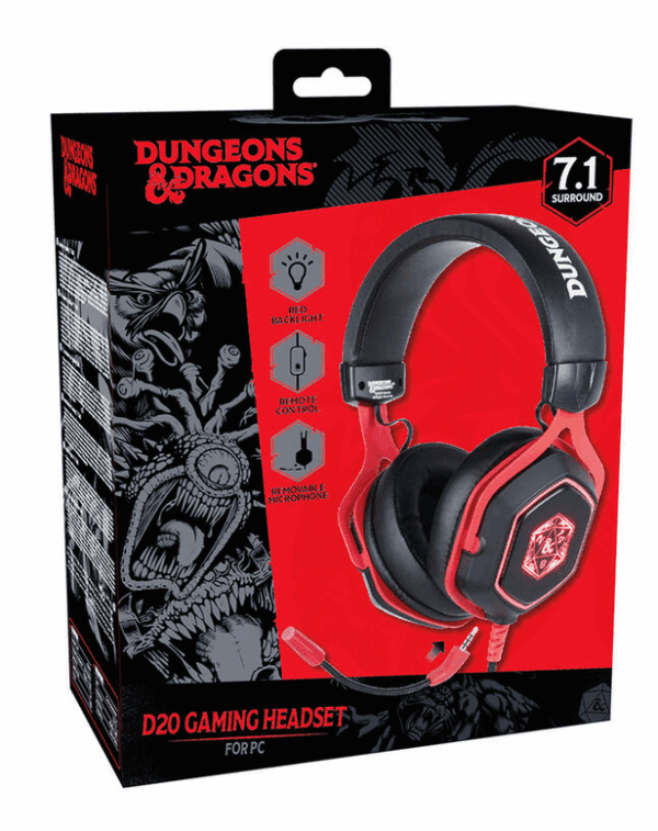 konix dungeons & dragons d20 7.1 gaming headset (3328170294553)
