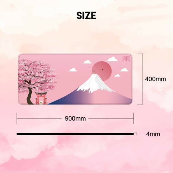 fantech ato japanese sakura desk mat (mp905)