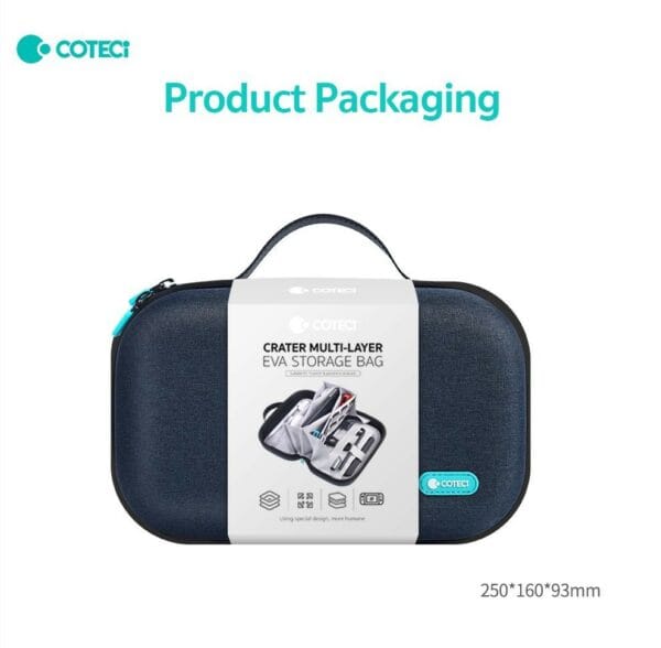 coteetci crater multi layer eva storage bag (random colors) 93013