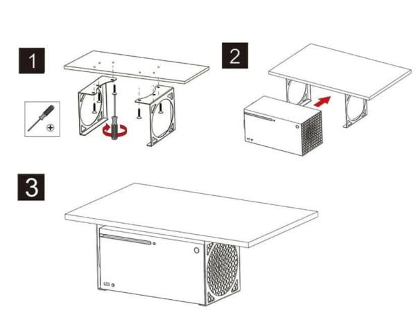 mount for xbox series x