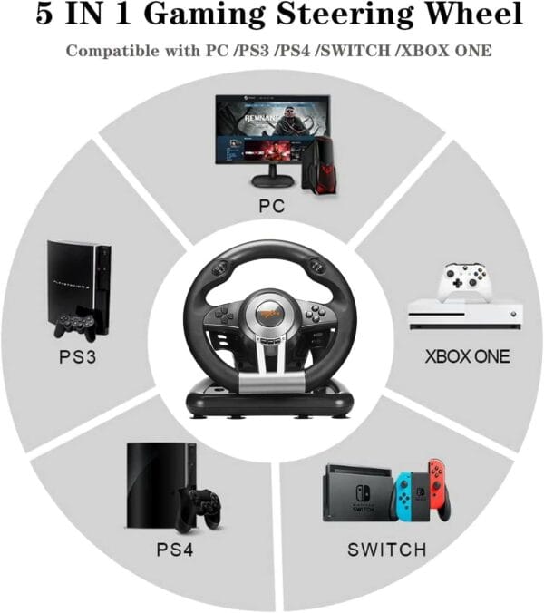 pxn v3 pro gaming steering wheels