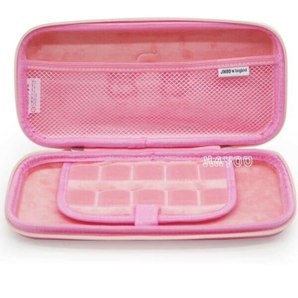 cute pink face carrying case for nintendo switch (sw491) (101227064)