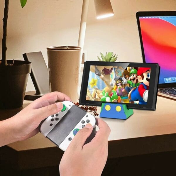super mario charging stand for nintendo switch (aksw 201)