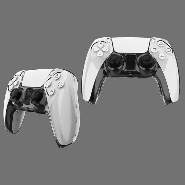 transparent protective case for ps5 controller (dualsense)
