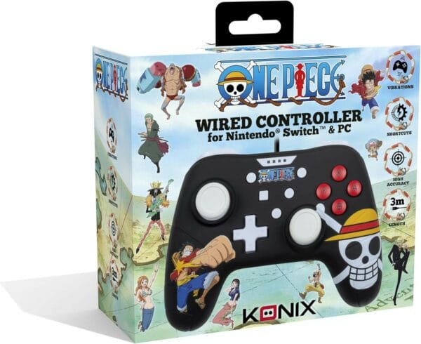 konix one piece wired controller nintendo switch (3328170293693)