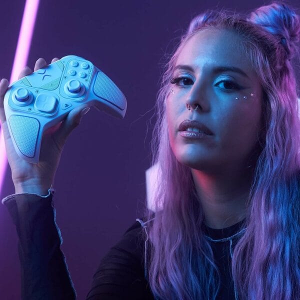 pdp victrix pro wireless controller for ps5 white (0708056071967)