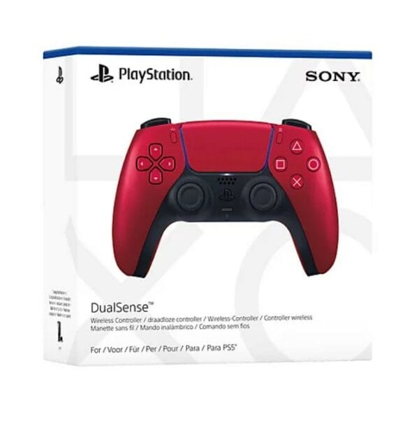 ps5 dualsense wireless controller (volcanic red)
