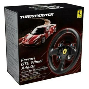 thrustmaster ferrari gte wheel add on 458 challenge edition