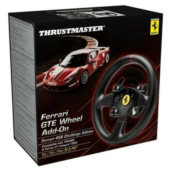 thrustmaster ferrari gte wheel add on 458 challenge edition