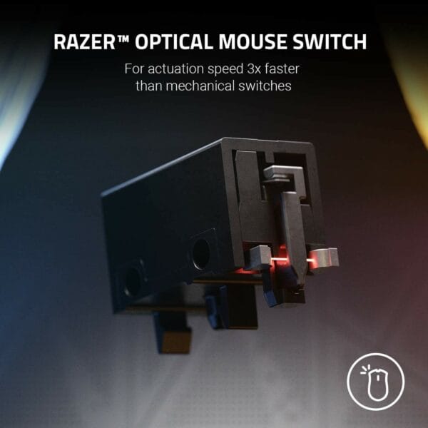 razer basilisk v2 fps gaming mouse black (rz01 03160100 r3m1)