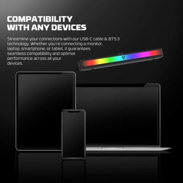 fantech groove bar pro bs151 dual mode wireless gaming speaker