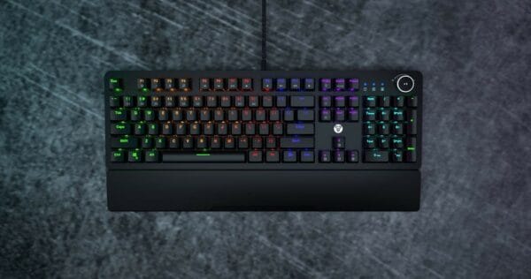 fantech maxpower mk853 mechanical keyboard with wrist rest