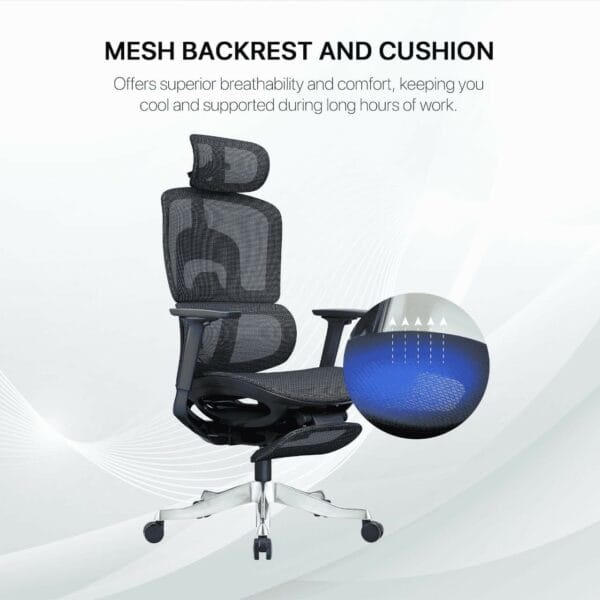 fantech oc3 ergonomic office chair