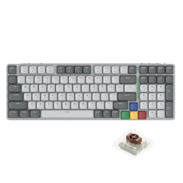 fantech maxfit air99 mk916 low profile mechanicle keyboard