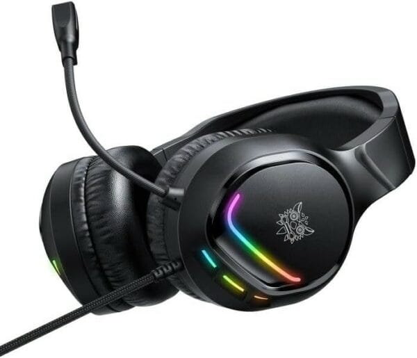 onikuma x31 rgb light wired gaming headset