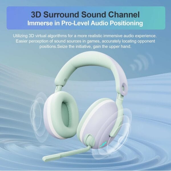 pxn 308e wireless gaming headset with microphone