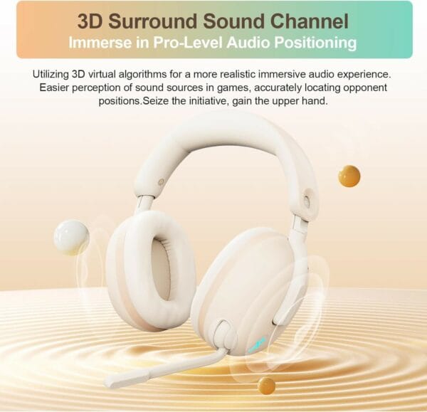pxn 308e wireless gaming headset with microphone
