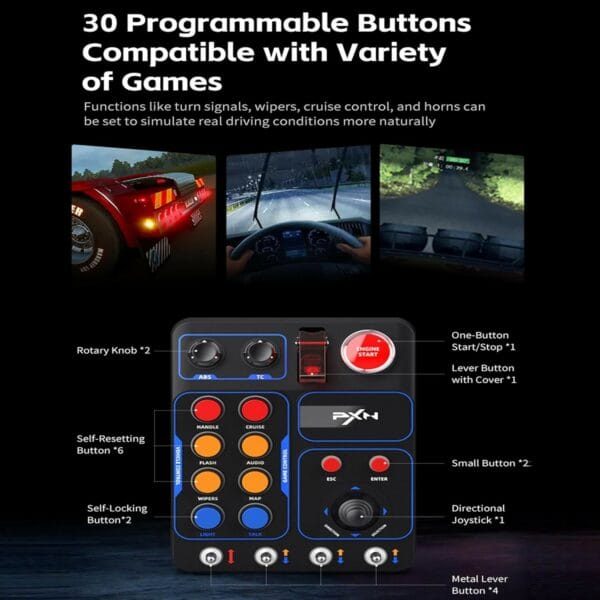 pxn cb1 racing simulator control box