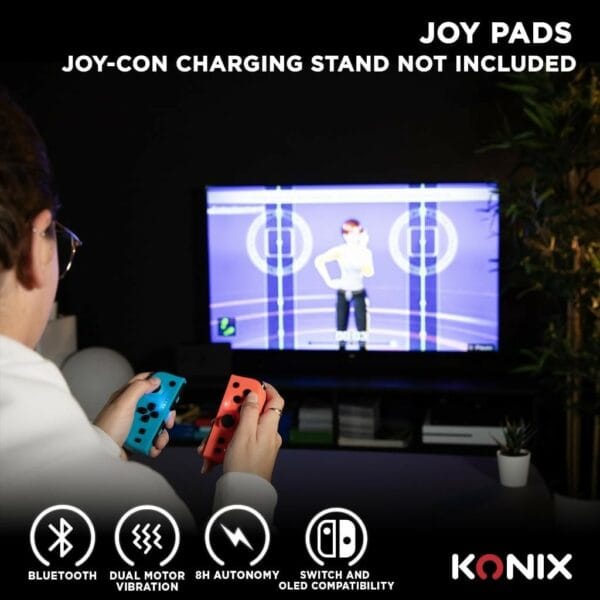 konix switch joypads blue and red (3328170301206)