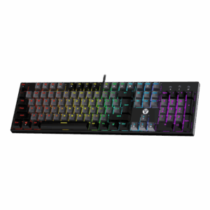 fantech mk886v2 atom 104 wired mechanical keyboard sumi edition (blue switch)