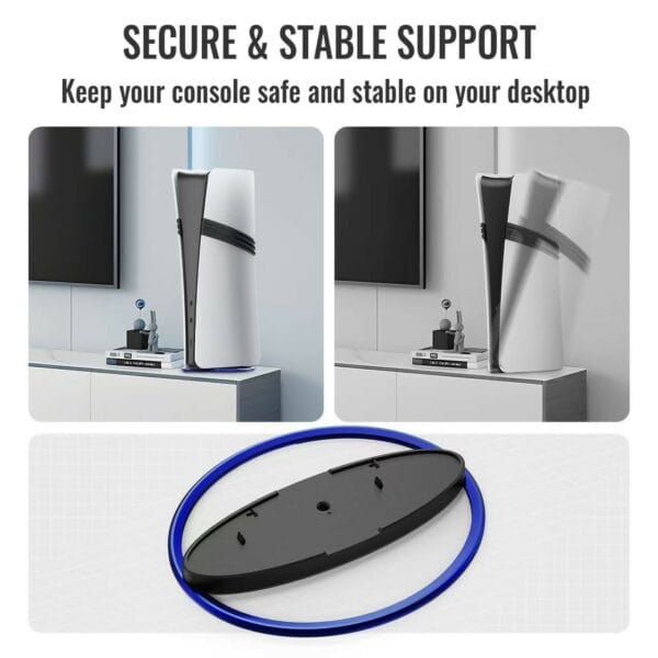 high stability vertical console stand (ps5)