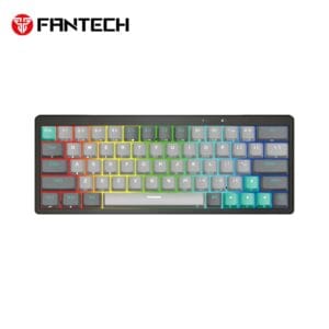 fantech mk912 atom pro63 tri mode mechanical keyboard stellar edition (red switch)