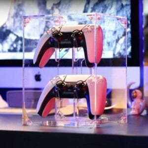 acrylic dust cover display box for gaming accessories