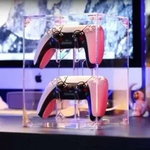 acrylic dust cover display box for gaming accessories