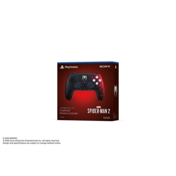 sony ps5 dualsense wireless controller spider man 2 edition