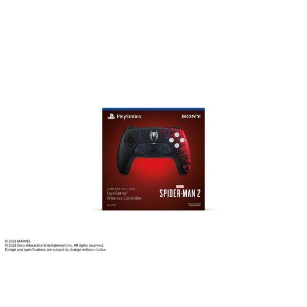 sony ps5 dualsense wireless controller spider man 2 edition