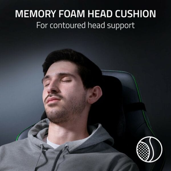 razer iskur v2 gaming chair (synthetic leather)