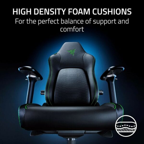 razer iskur v2 gaming chair (synthetic leather)