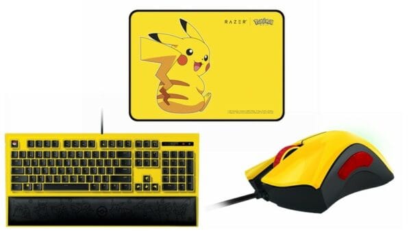 razer pikachu limited edition set