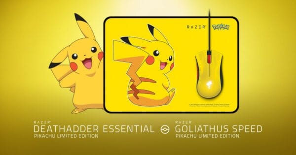 razer pikachu limited edition set