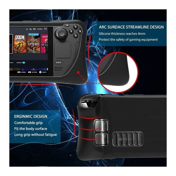 steam deck silicone cover