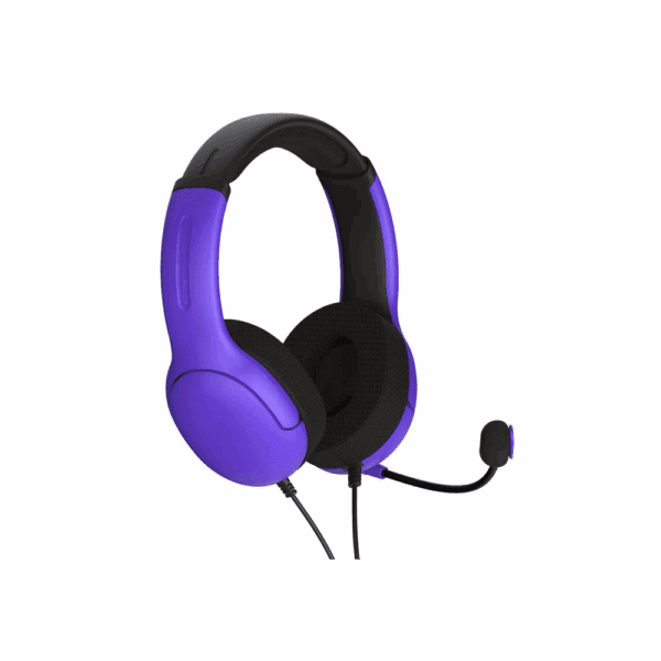 pdp wired gaming headphone airlite violet (0708056070915)