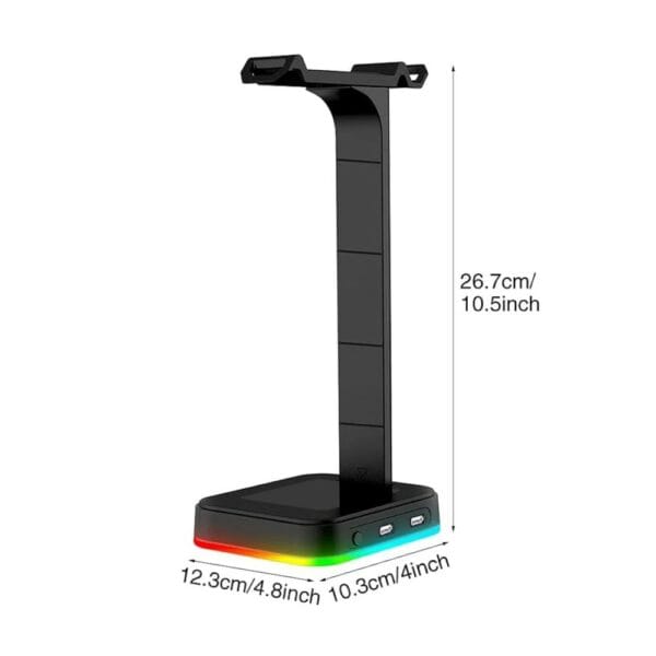 rgb headset stand