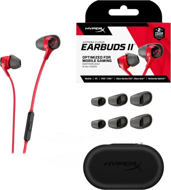 hyperx cloud earbuds ii