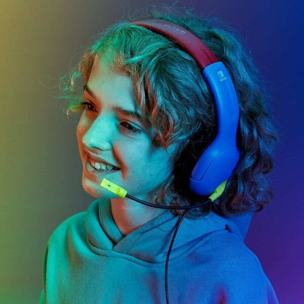 pdp gaming airlite stereo headset with mic for nintendo switch