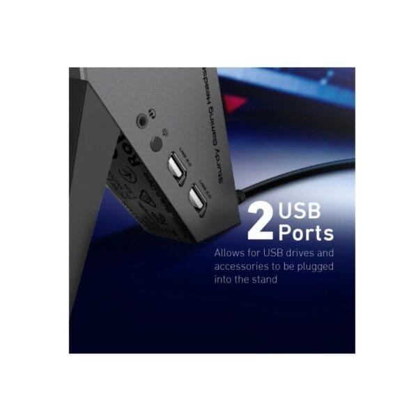 vertux zulu 4 in 1 integrated gaming headset stand