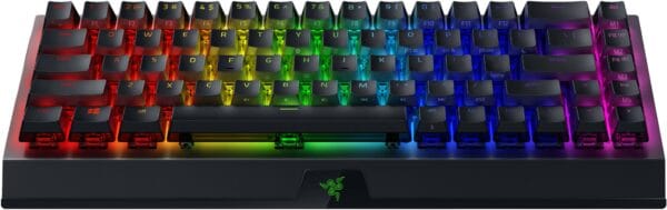razer blackwidow v3 mini hyperspeed 65% (yellow switch) phantom pudding keycaps